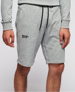 Superdry Core Sport Férfi Rövidnadrág Világos Szürke | BCVRE6890